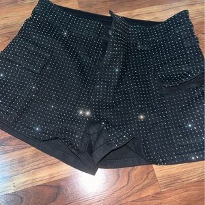 Rhinestone country shorts